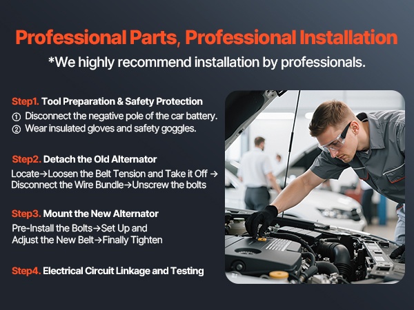 Laturin asennusohjeen havainnekuva