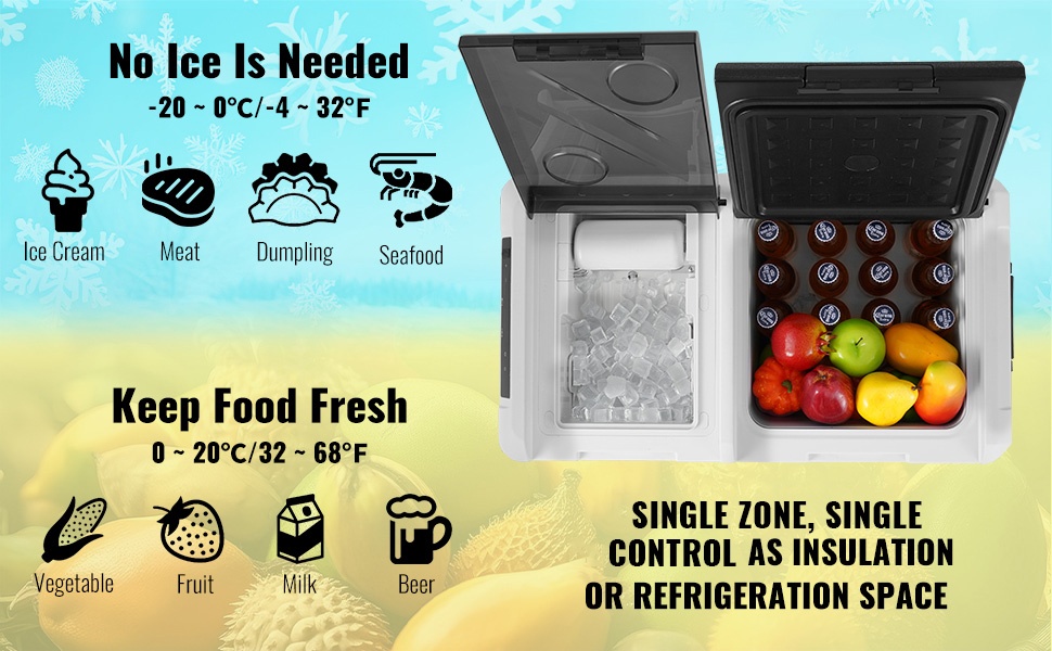 Säädettävä lämpötila -20–20 ℃