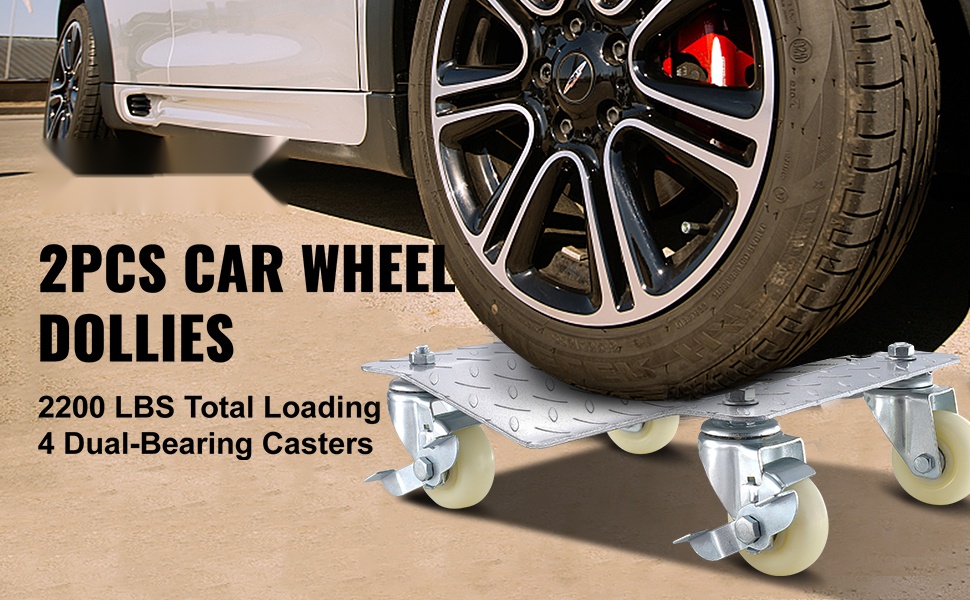 Ajoneuvon siirtovaunu, 2 kpl