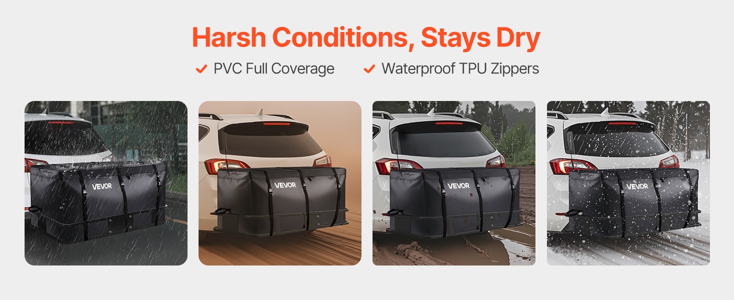 Vedenpitävä PVC-materiaali ja vetoketjut