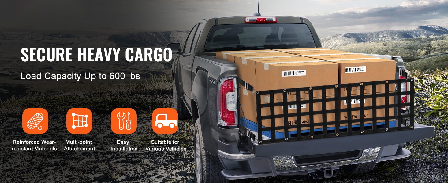 Takaluukun kuormaverkko kuormattuna