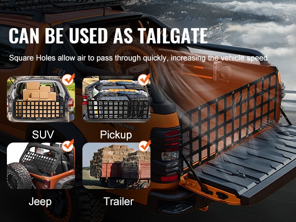 Kuormaverkko perävaunussa