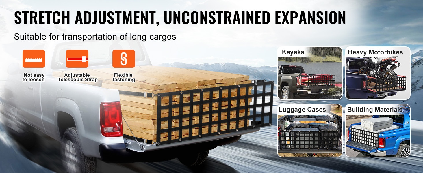 Kuormaverkon kiinnitys karabiinihakalla ja S-koukulla