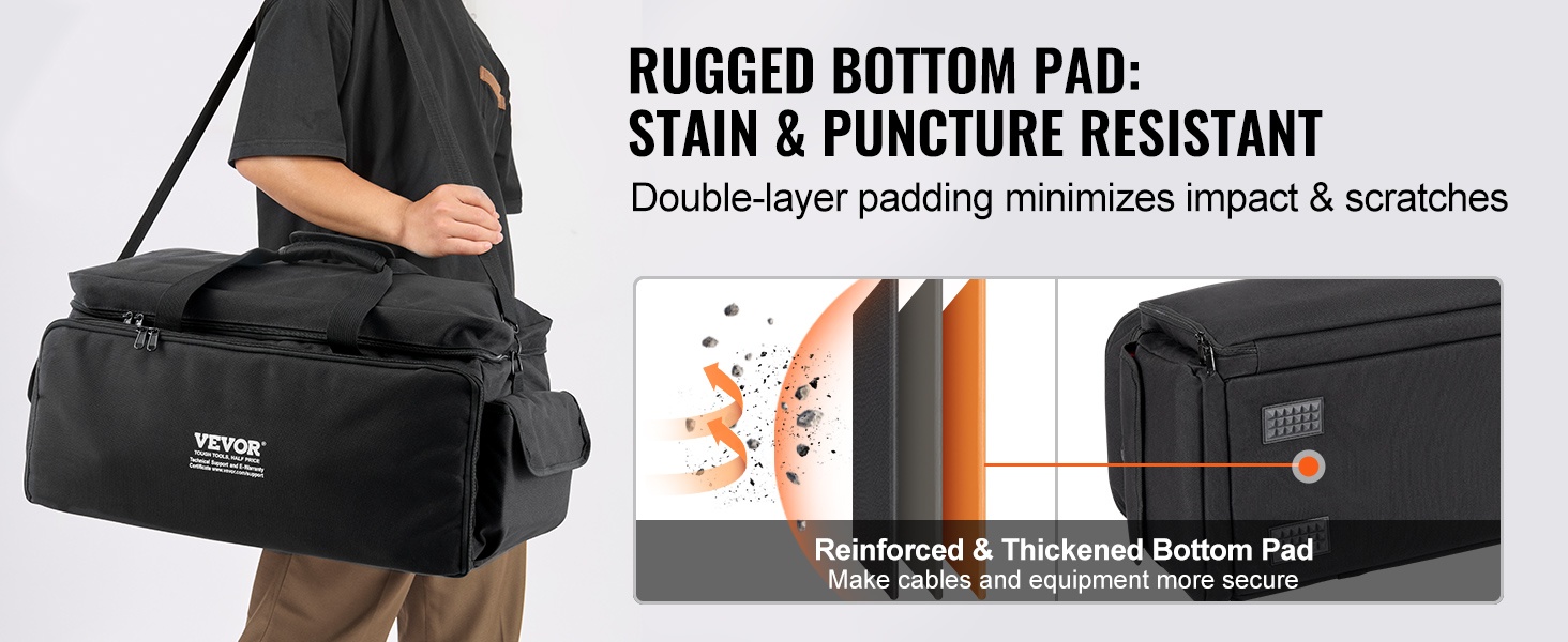 DJ-mikserilaukun säilytystila