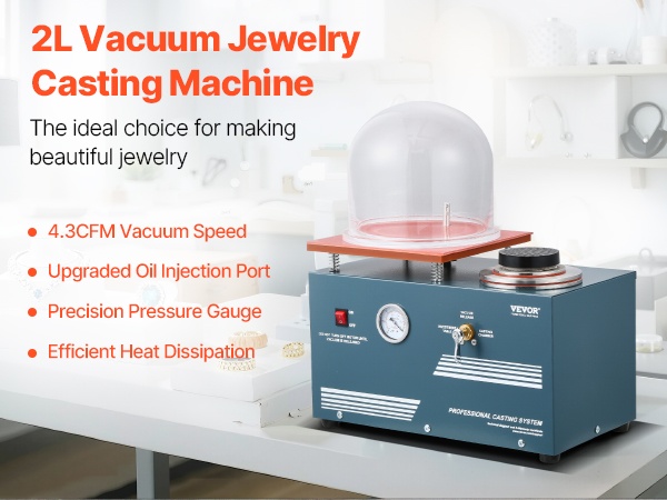 Sulatusuuni ja tyhjiökansi samassa laitteessa