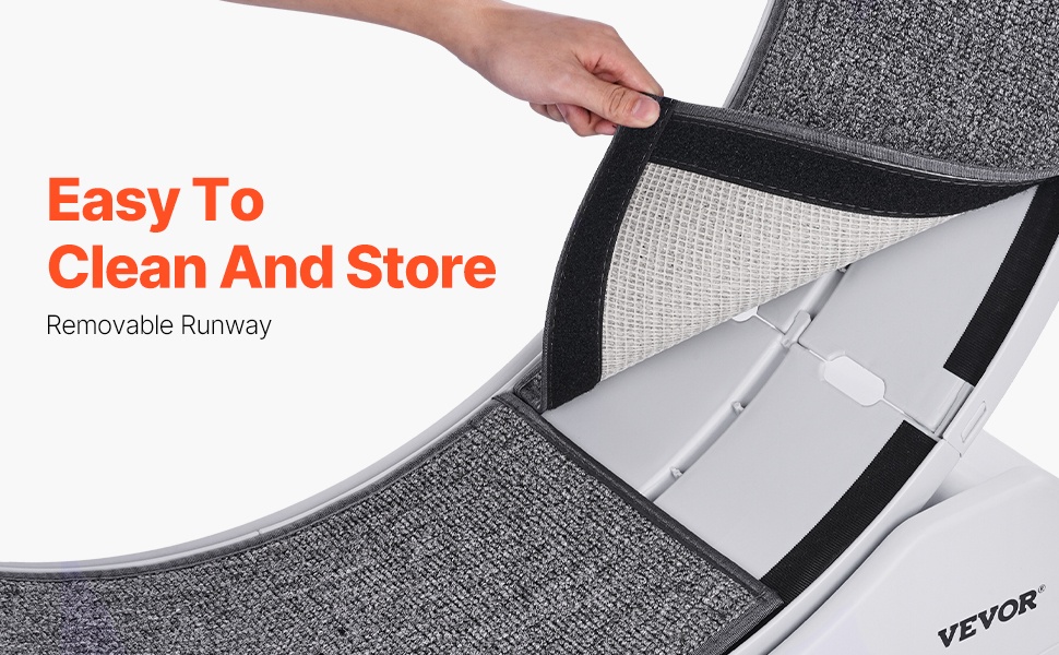 Kissan juoksupyörä, irrotettava matto