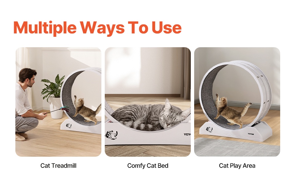 Kissan juoksupyörä, lepopaikkakäyttö