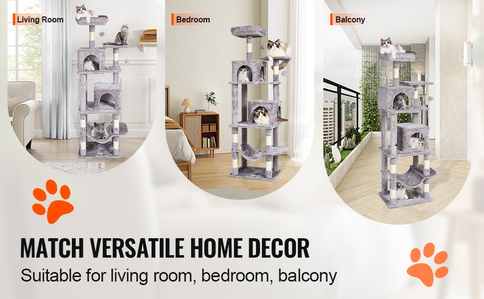 Vaaleanharmaa raapimispuu osana kodin sisustusta