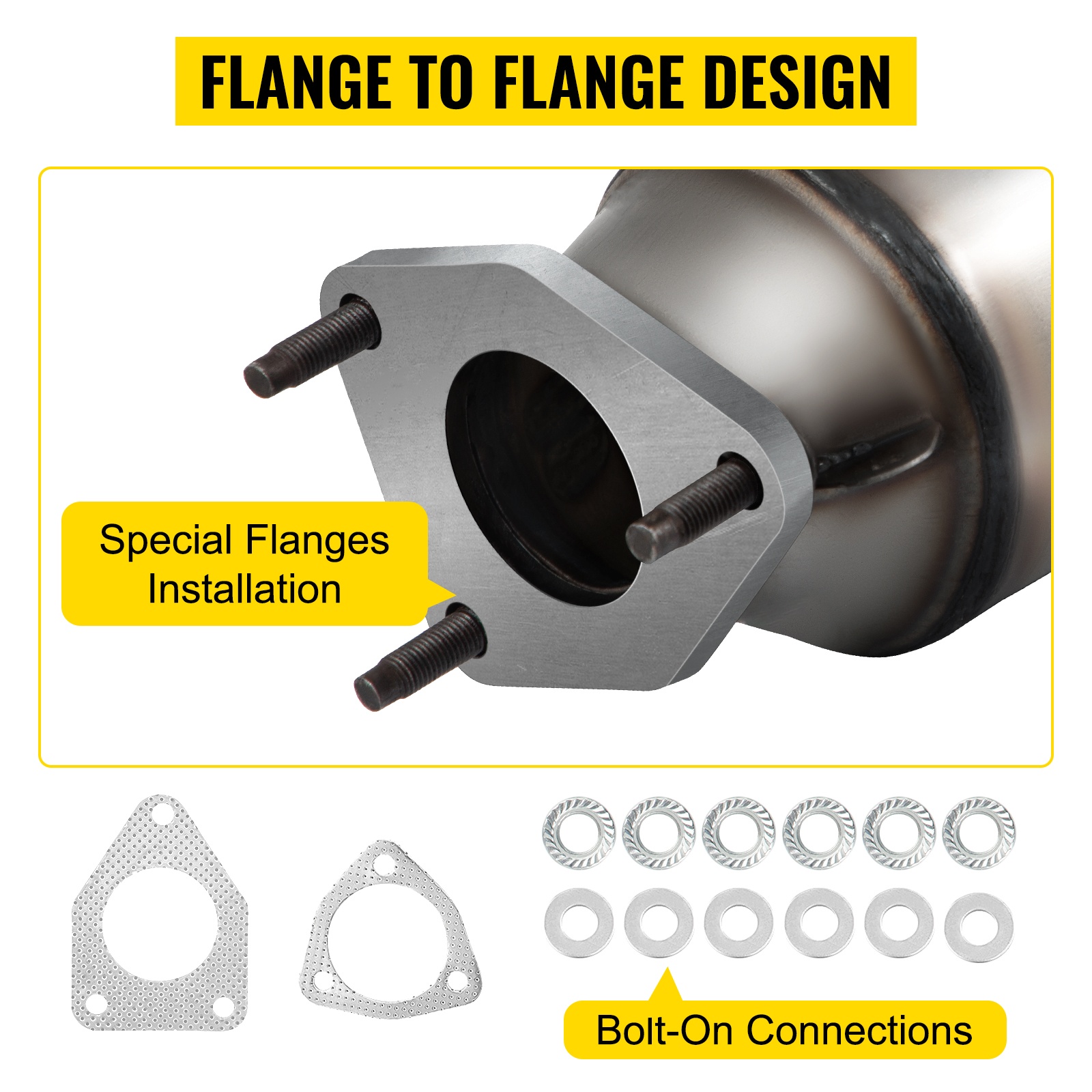 Flanssista flanssiin -rakenne