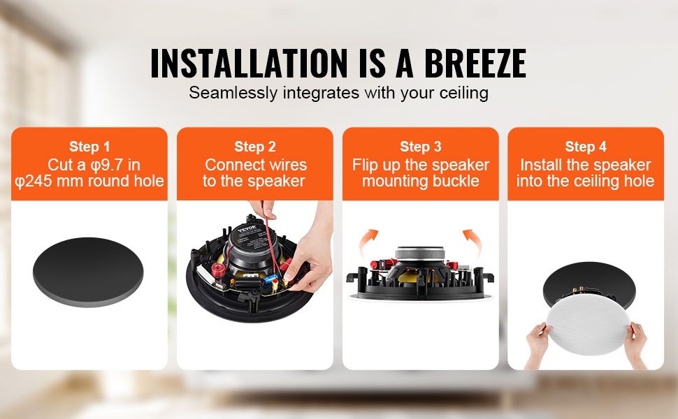 Kattokaiuttimet kodissa, toimistossa ja ravintolassa