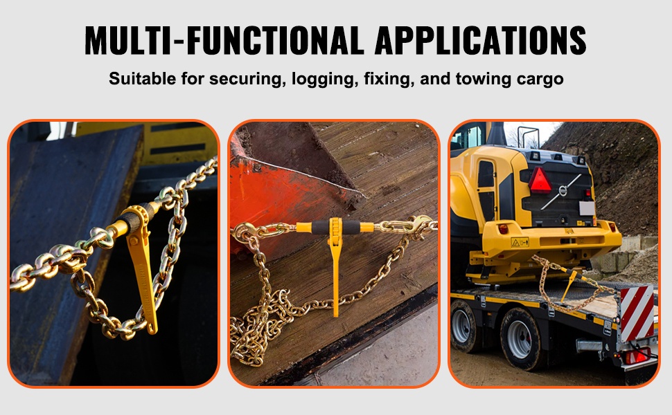 Ketju- ja kiristyssarjan käyttökohteet