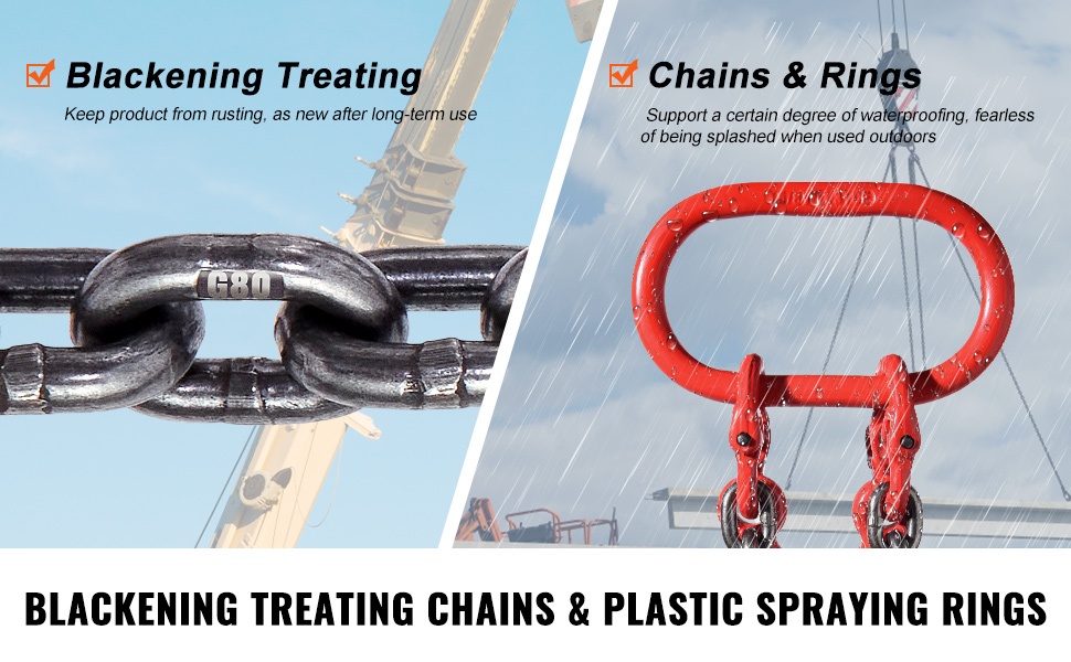 Nostoketjun pinnoite ja koukut