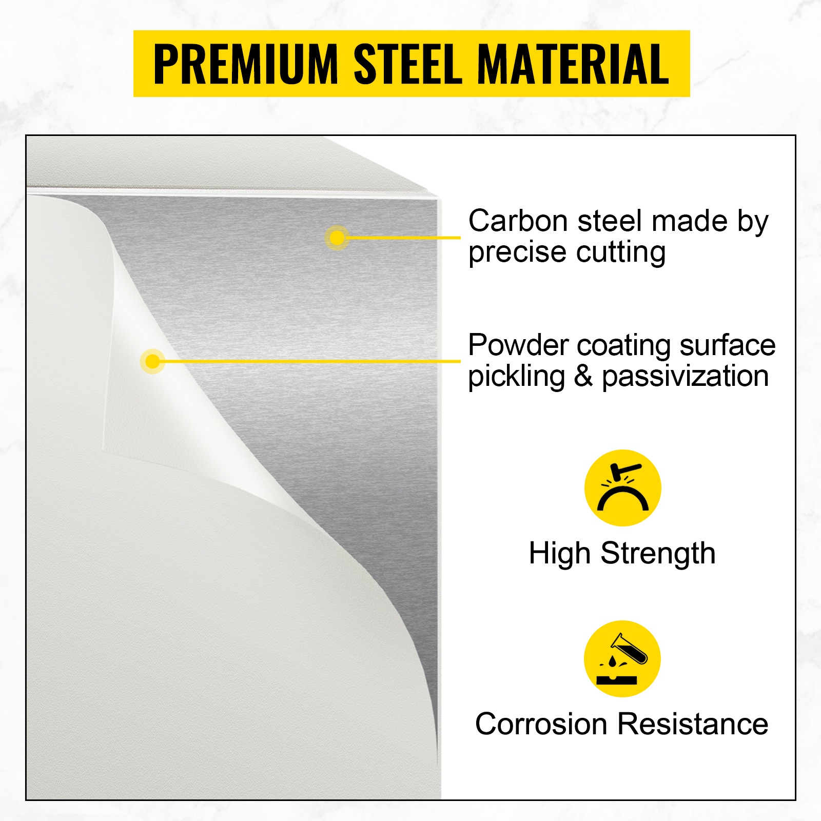 Kestävä teräsrakenne