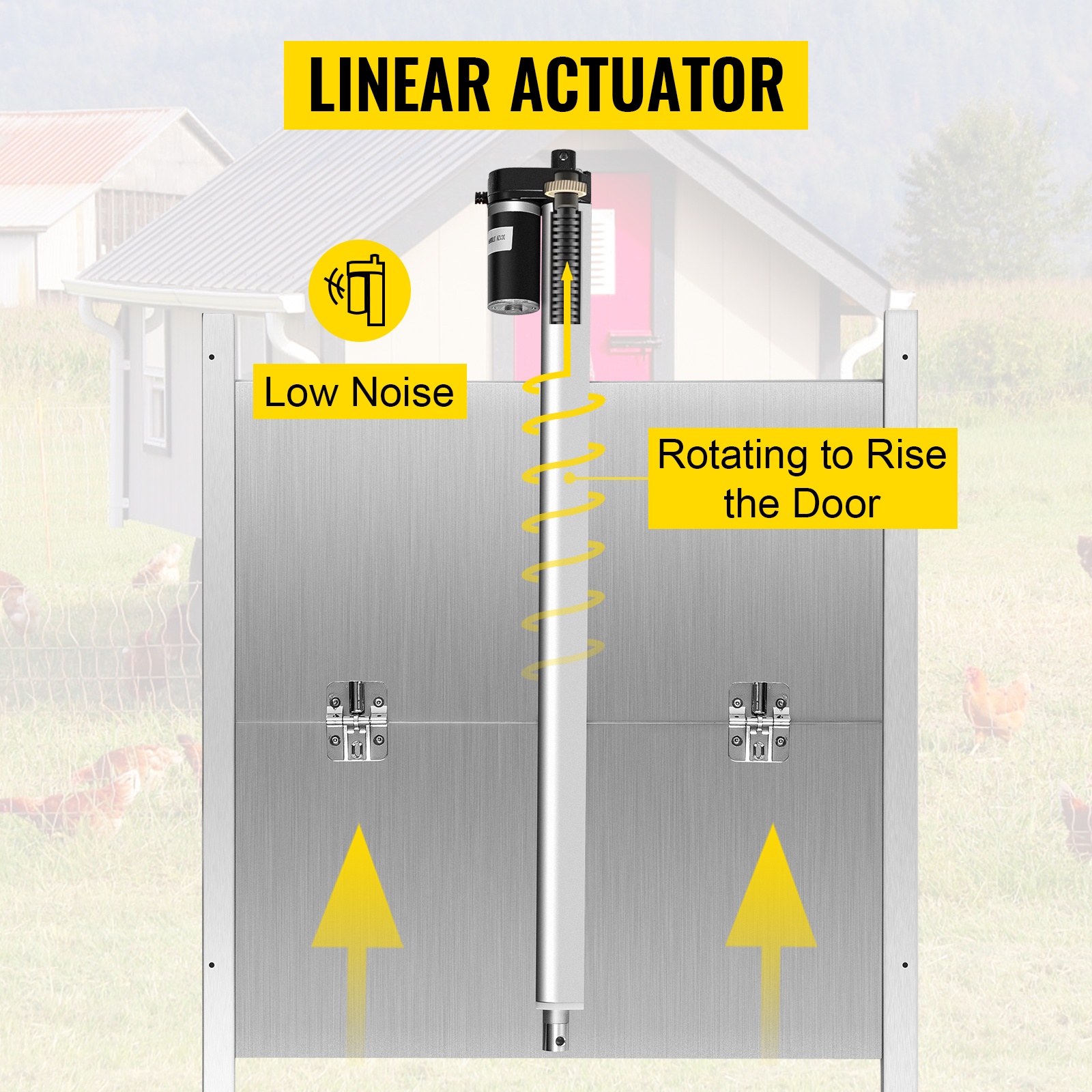Lineaaritoimilaite kanalan oveen