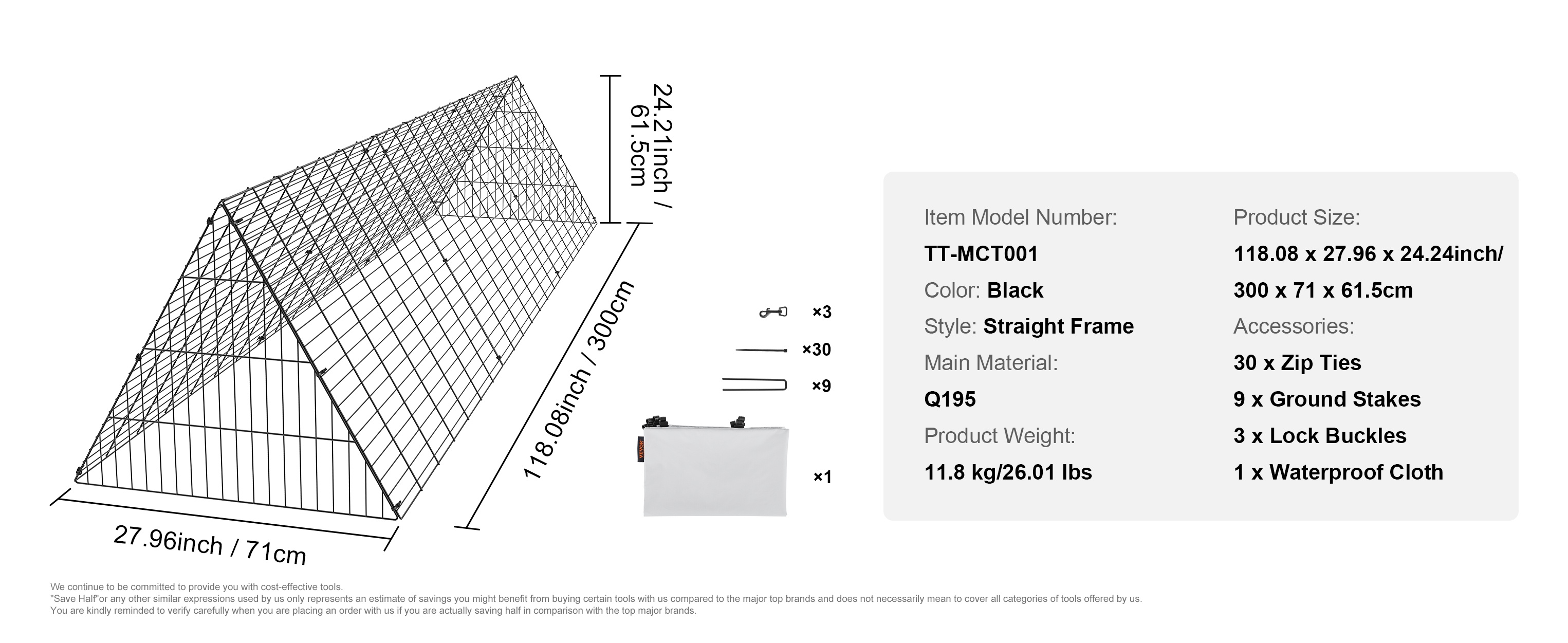 Kana- ja pieneläintunneli käytössä