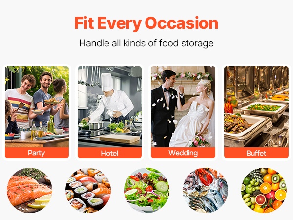 Tyylikäs esillepano erilaisille ruoille ja mausteille