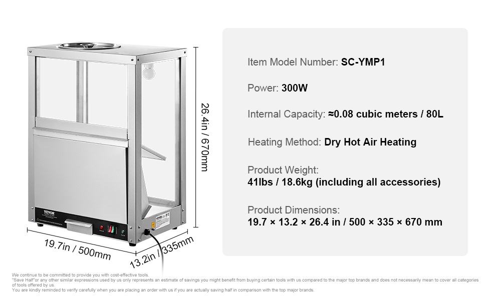 Lämpökaappi ammattikäyttöön
