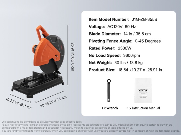 Katkaisusaha käytössä metallin katkaisussa