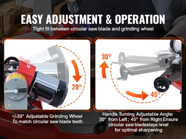 Säätökahva ja asteikko