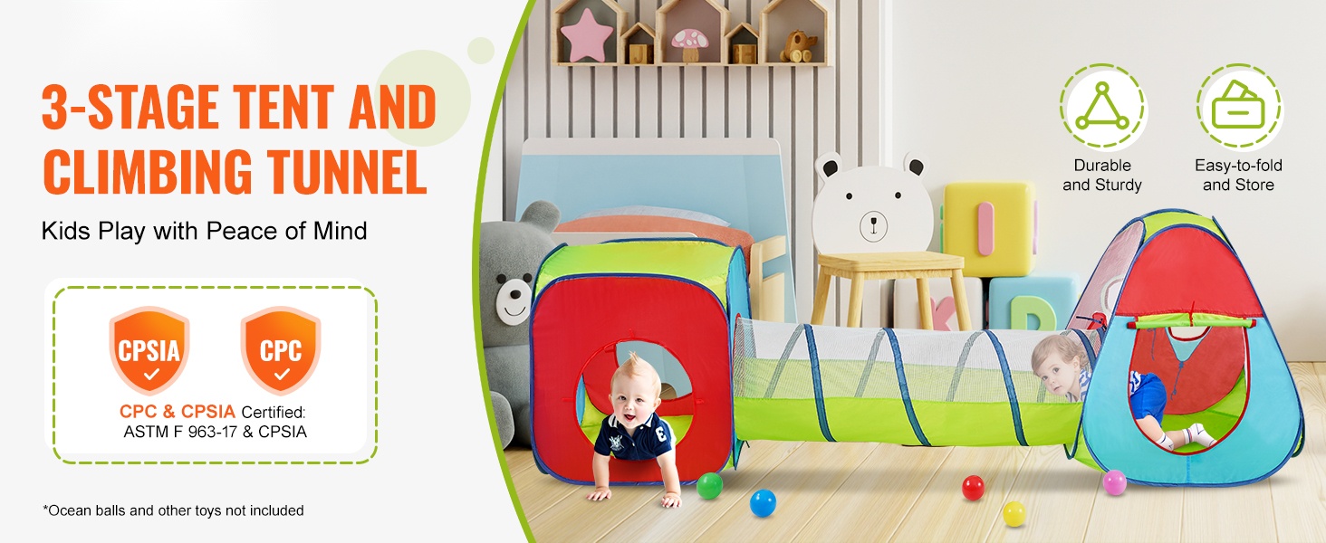 Kiipeilytunneli lapsille