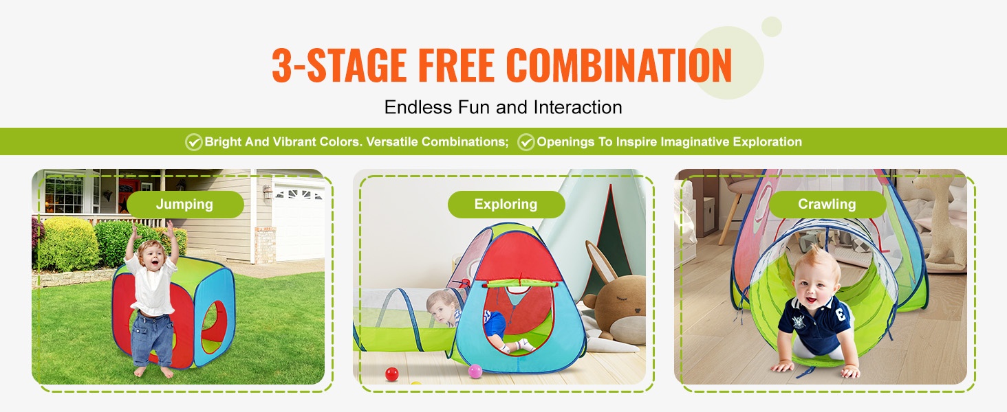 Tilava leikkitunneli