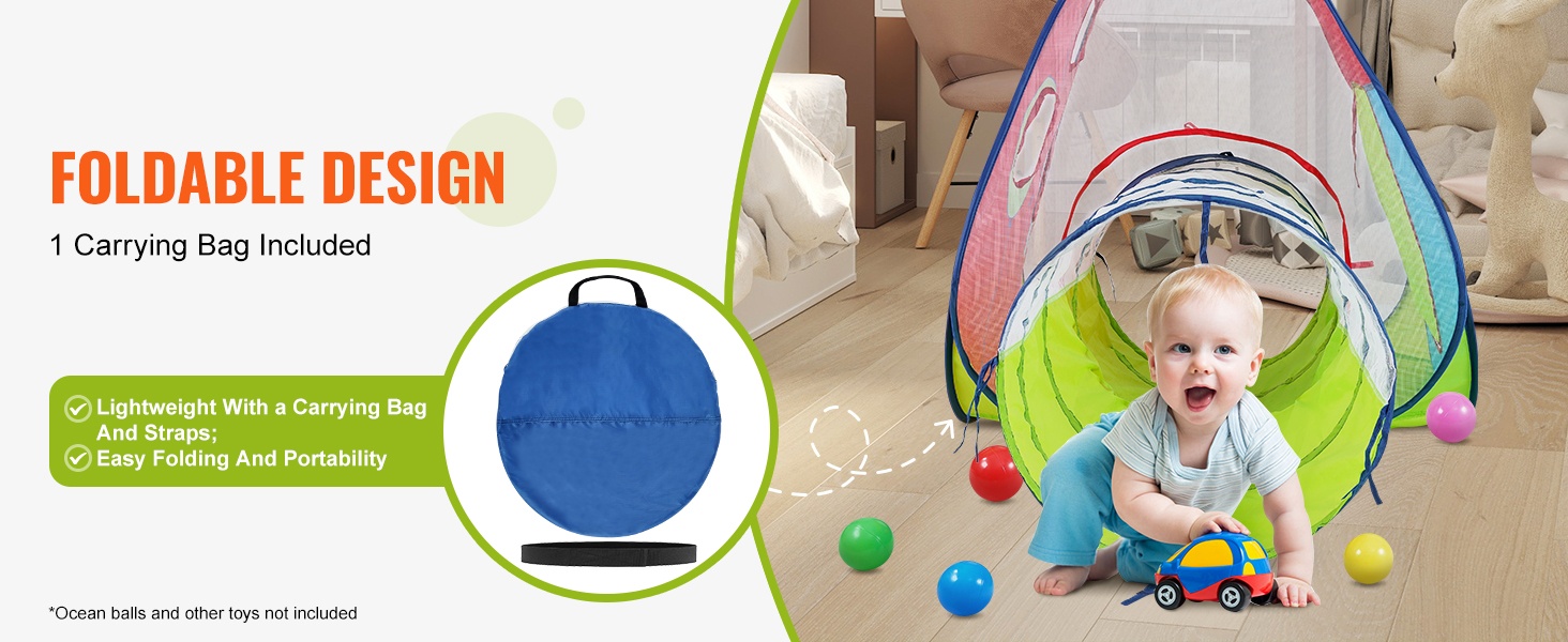 Värikäs kiipeilytunneli