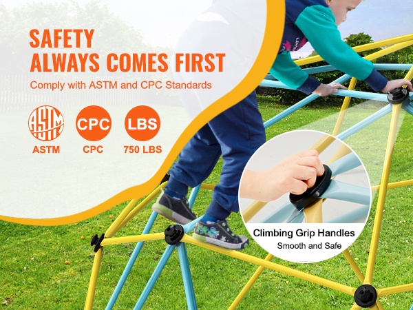 Turvallinen kiipeilykupu lapsille