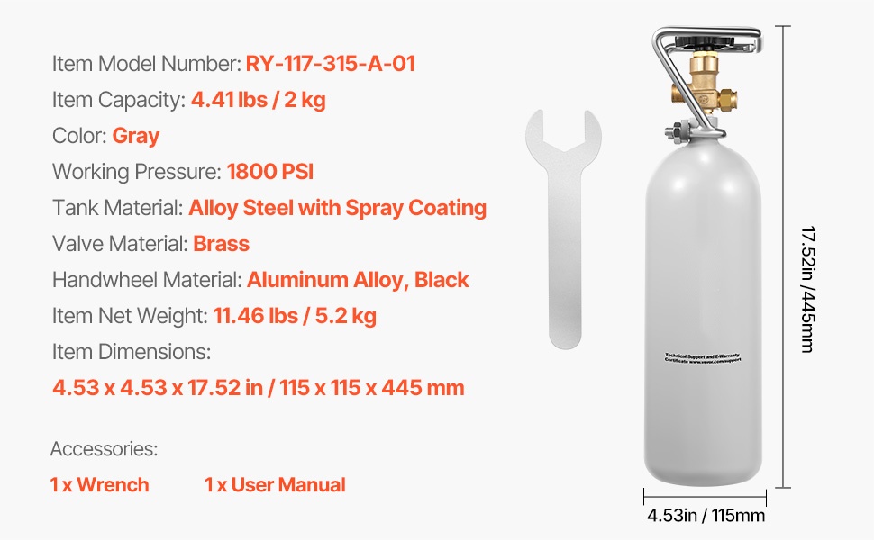 CO2-säiliö yleiskuva