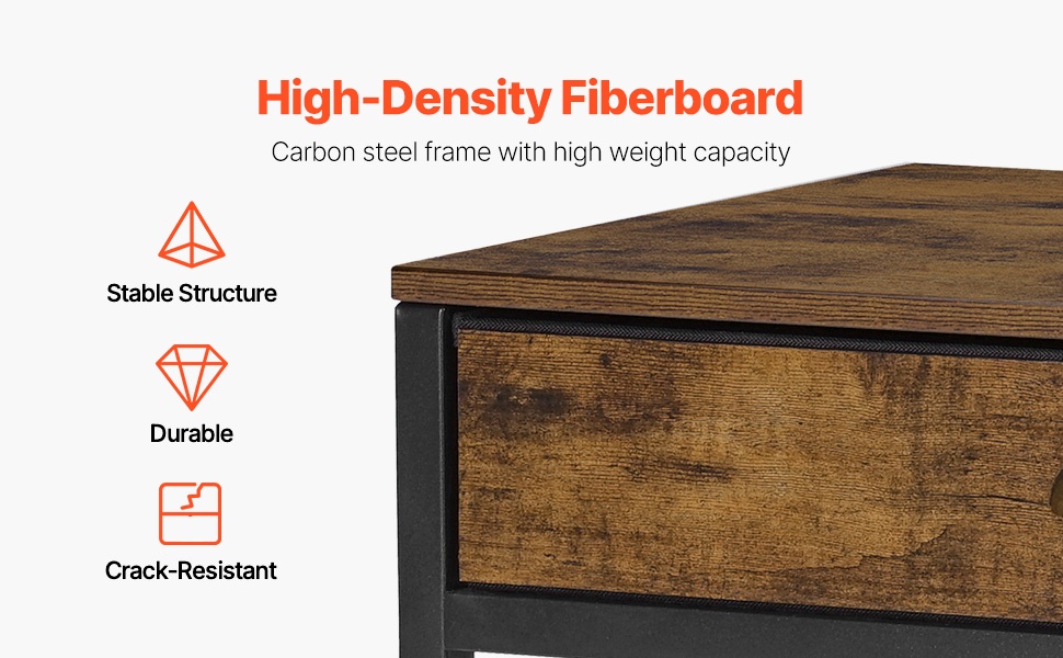 Kahvibaarikaappi, tukeva rakenne ja materiaalit