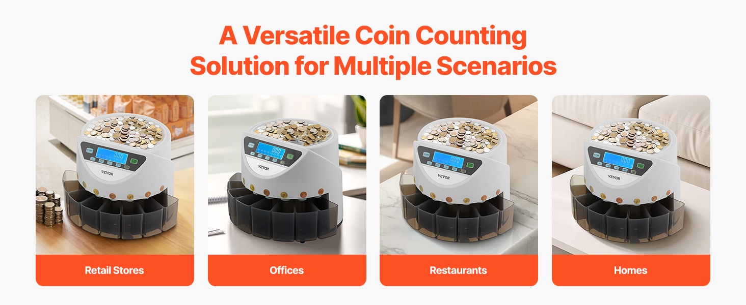 Kolikkolajittelu ja hylkäyslaatikko