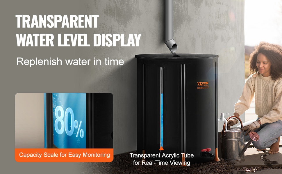 Taitettava sadevesitynnyri säilytykseen