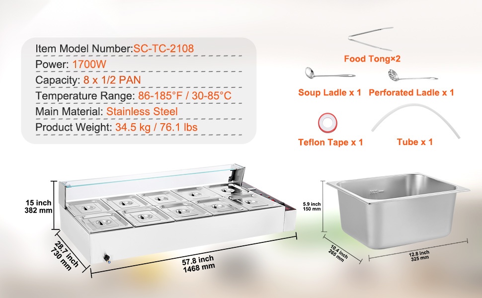 Ruostumaton teräs ja mitat