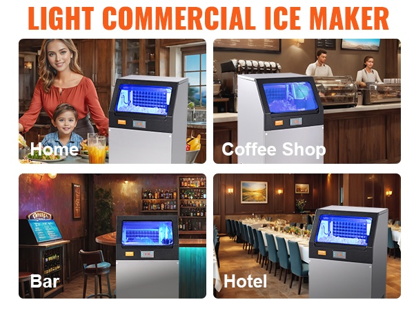 Jääpalakone ravintolassa