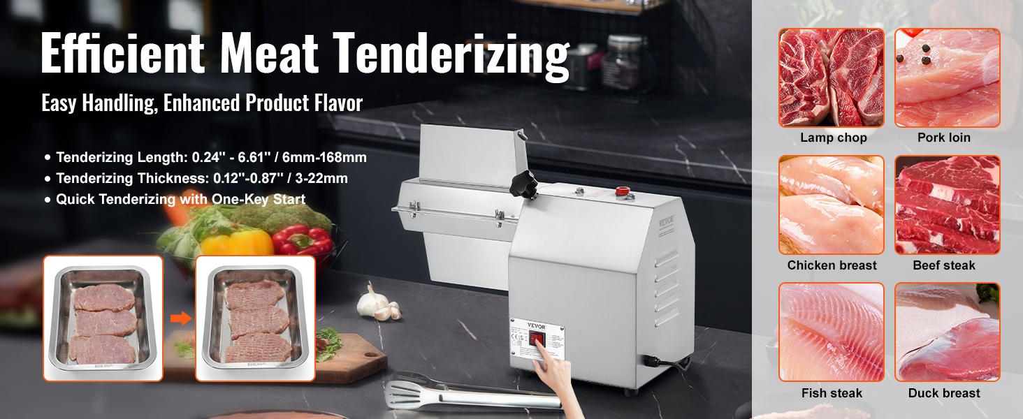 Soveltuu erikokoisille lihapaloille