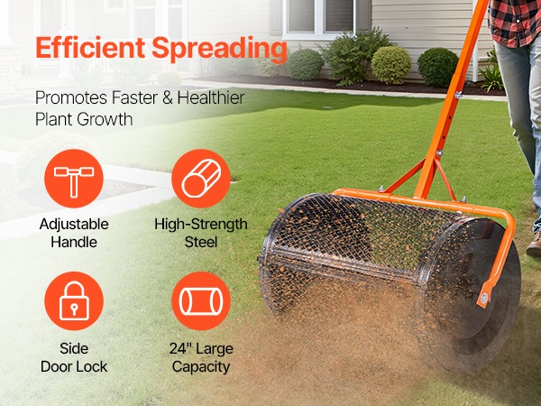 Kompostinlevitin puutarhaan