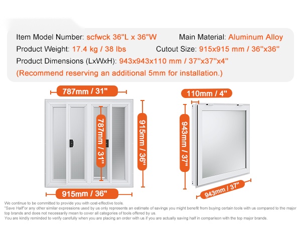 Myyntiluukun ulkonäkö sivulta