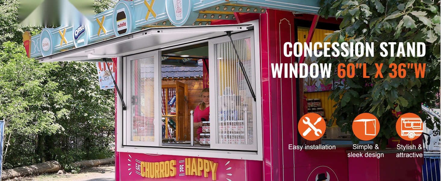 Myyntiluukku asennettuna