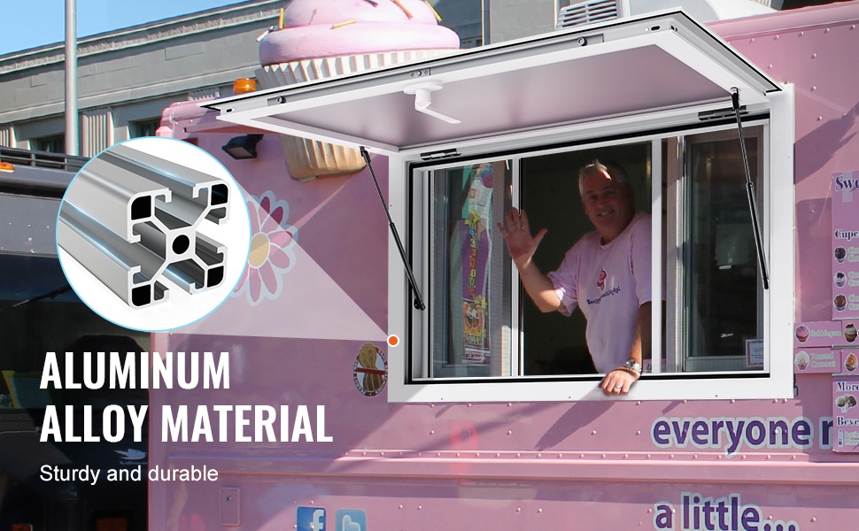 Alumiiniseosrunko ja sinkityt osat