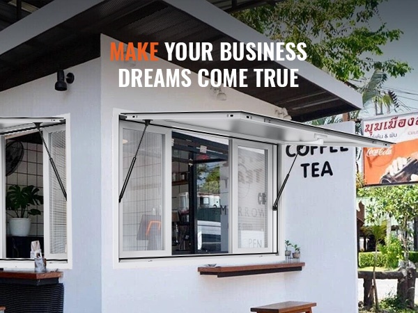 Myyntiluukku erilaisissa myyntipisteissä