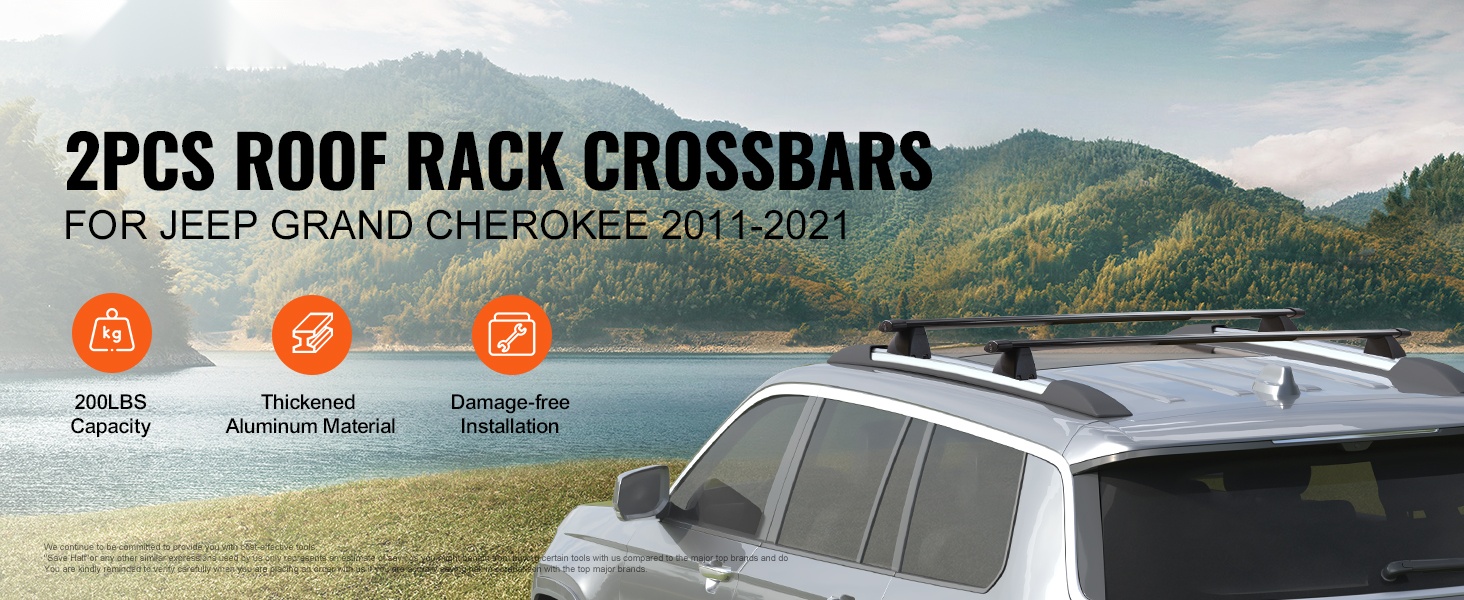 Kattotelineen poikittaispalkit auton katolla