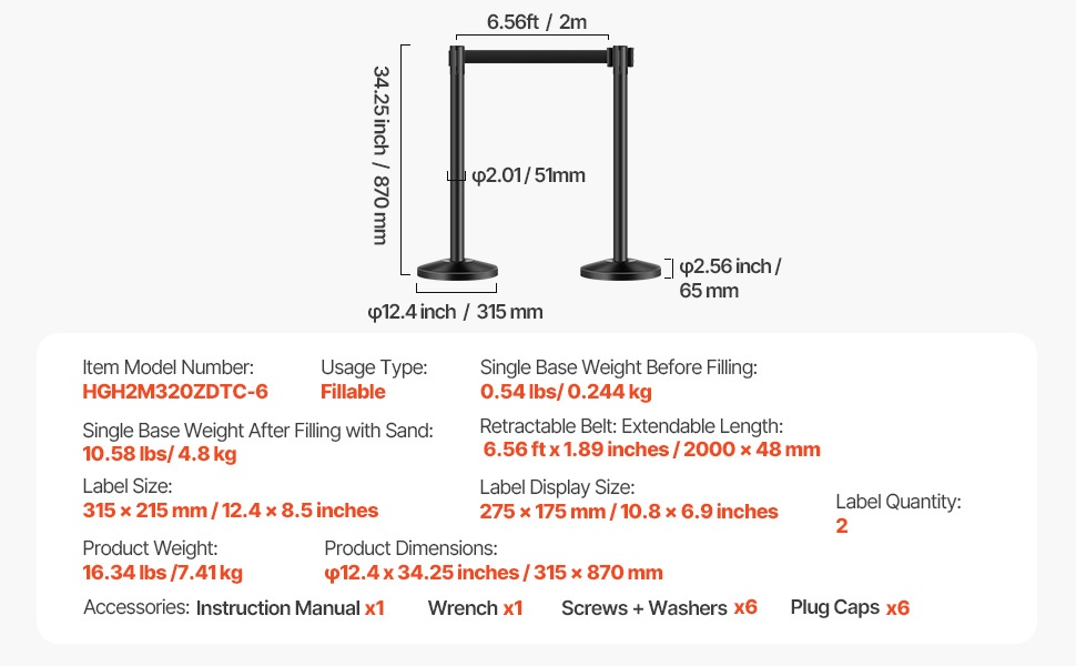 Kokonainen setti jonotolppia ja köysiä