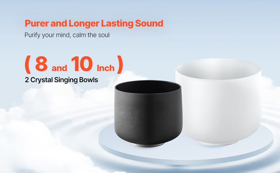 Kristalliset sointukulhot, yleisnäkymä