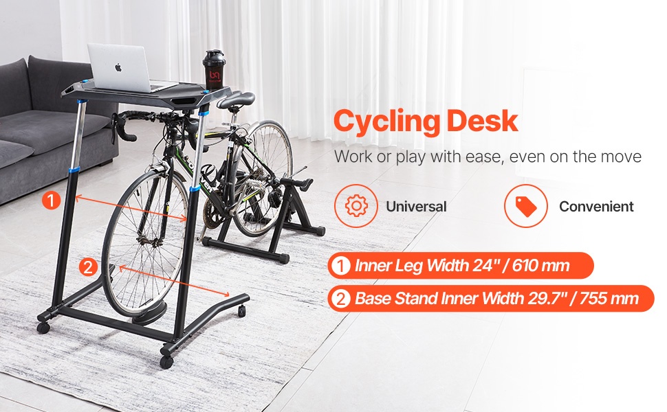 Pyöräilypöytä kotikuntoiluun
