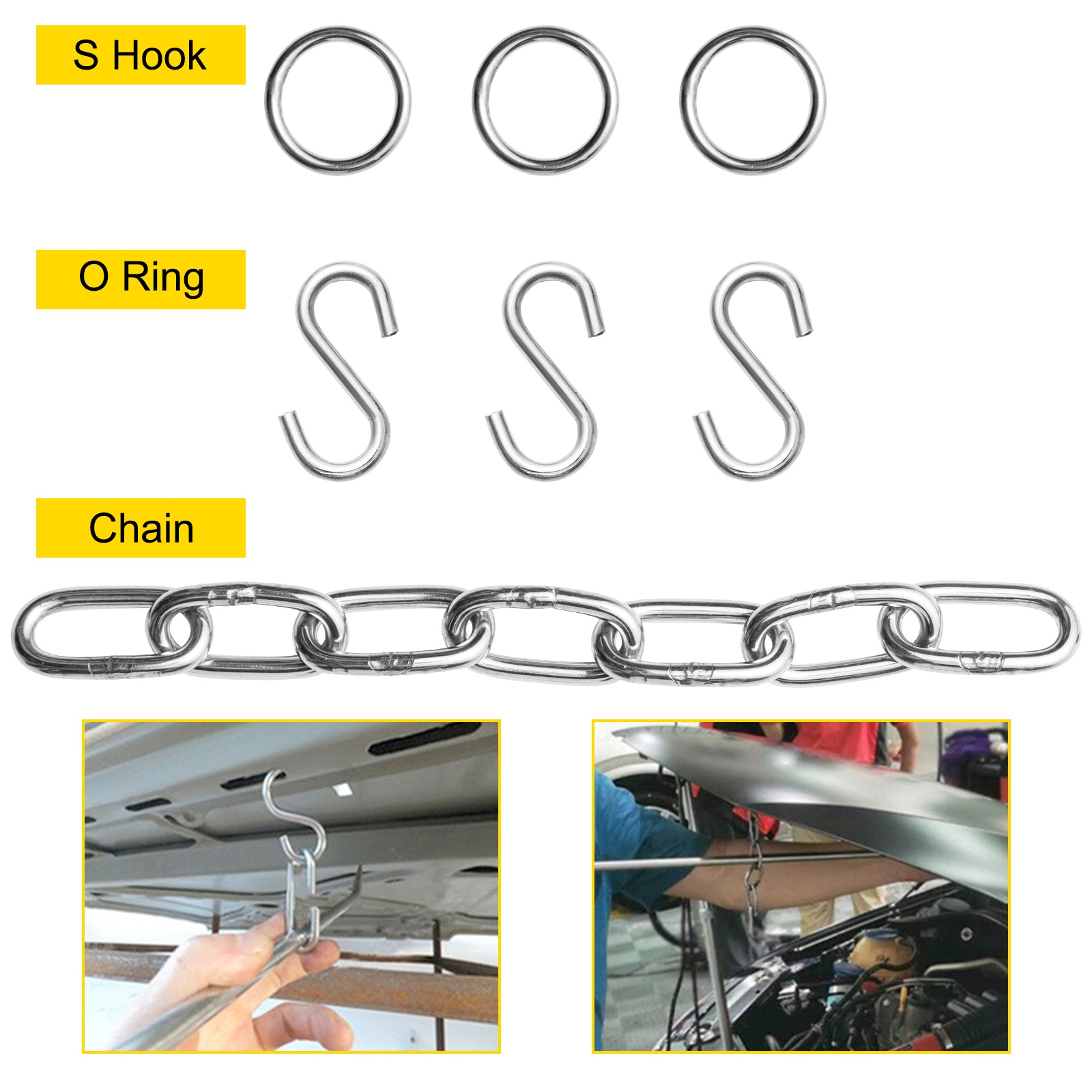 Ruostumattomasta teräksestä valmistetut tangot