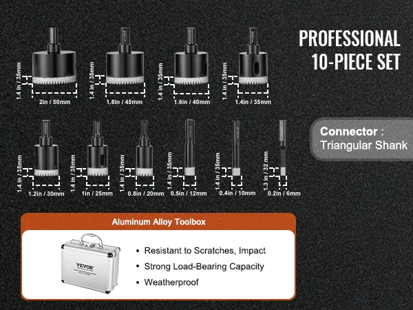 Timanttiporaterä ja kartioterä käytössä