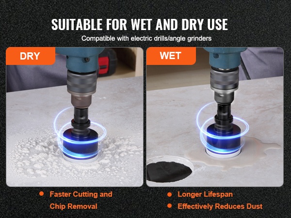 Timanttiporan leikkuujälki