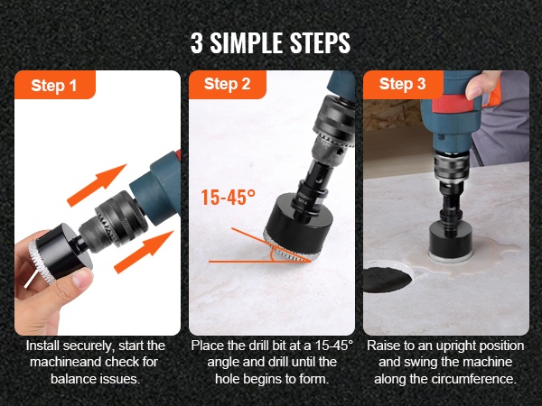 Pystysuora poraus tarkkaan reikään