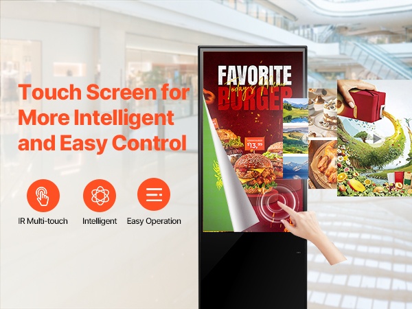 Kosketusohjattava digitaalinen kioski