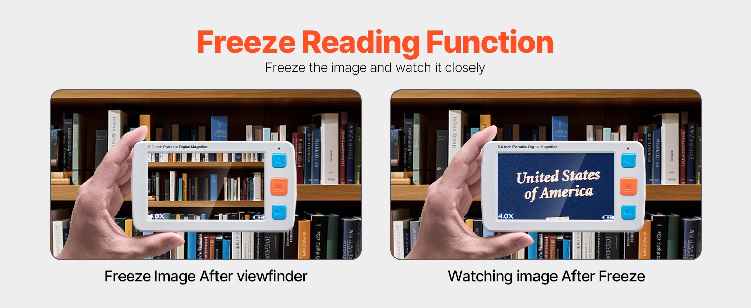 Freeze-toiminto tekstin pysäyttämiseen