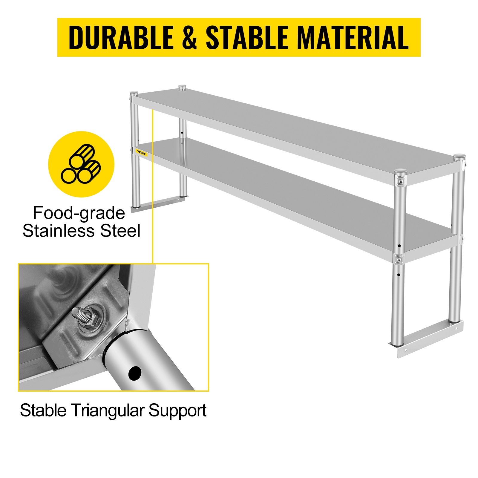 Korkea kantavuus ja käytännöllinen säilytystila